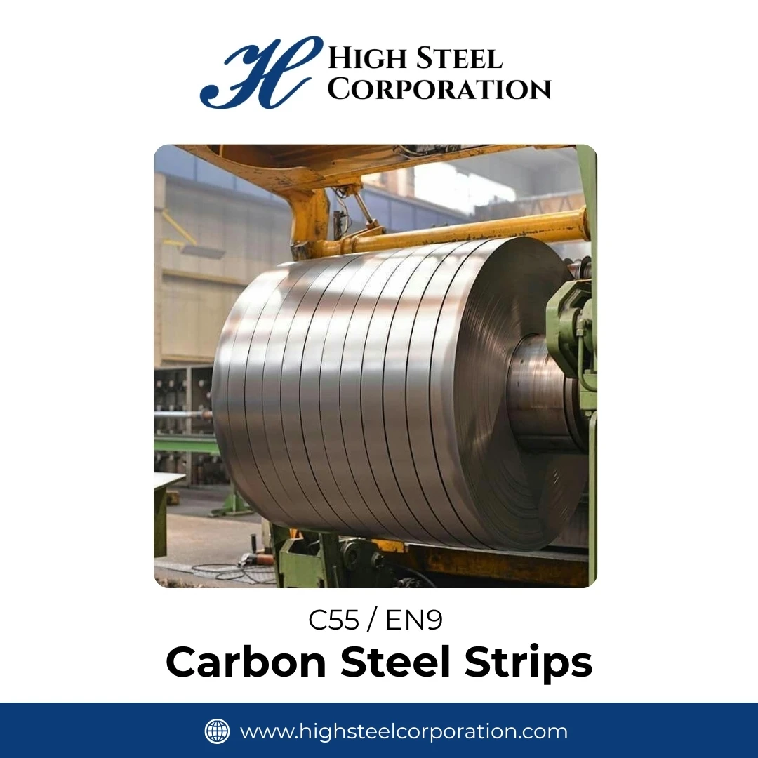 C55 / EN9 Carbon Steel Strips