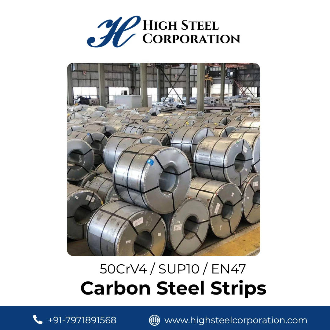 50CrV4 / SUP10 / EN47 Carbon Steel Strips