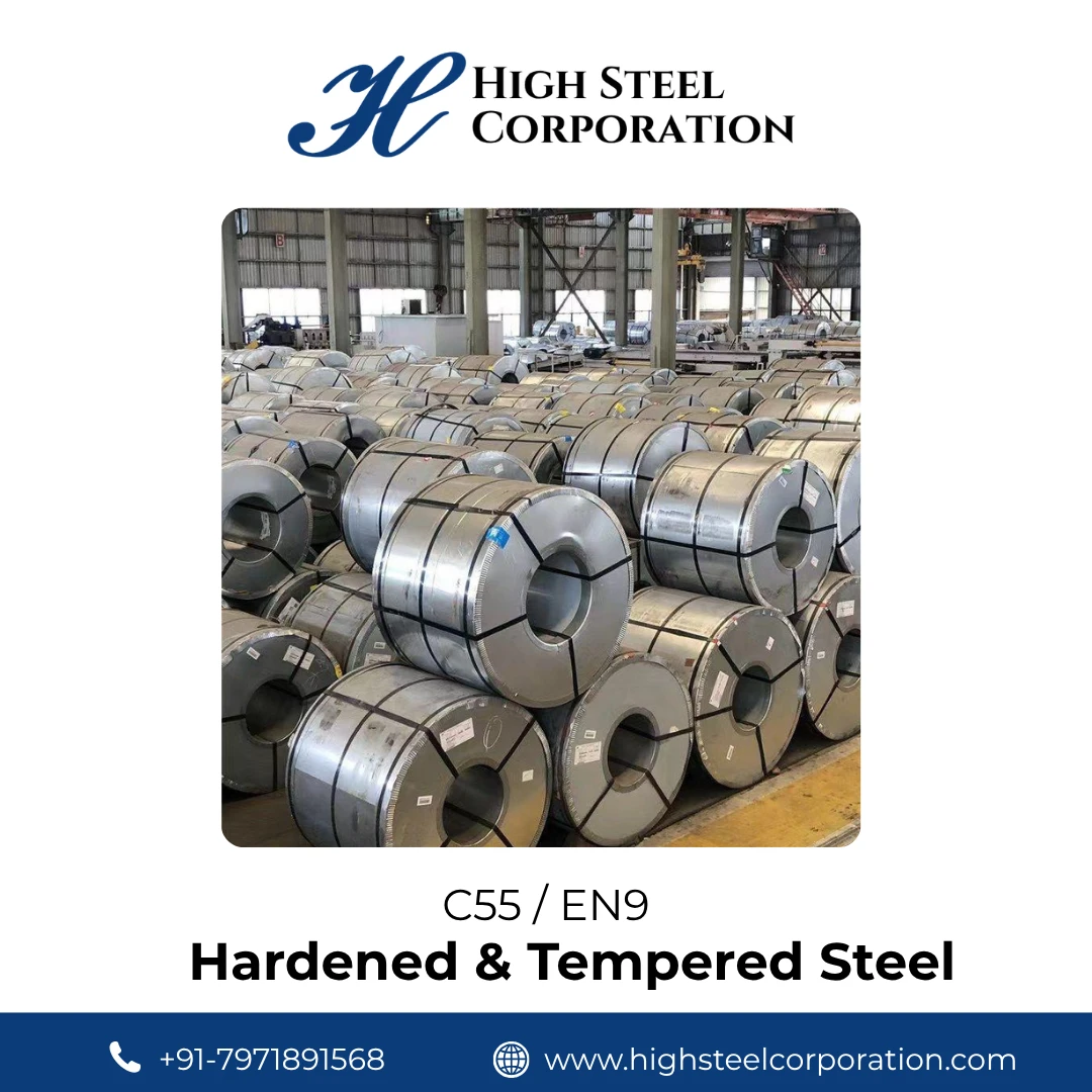 C55 / EN9 Hardened & Tempered Steel