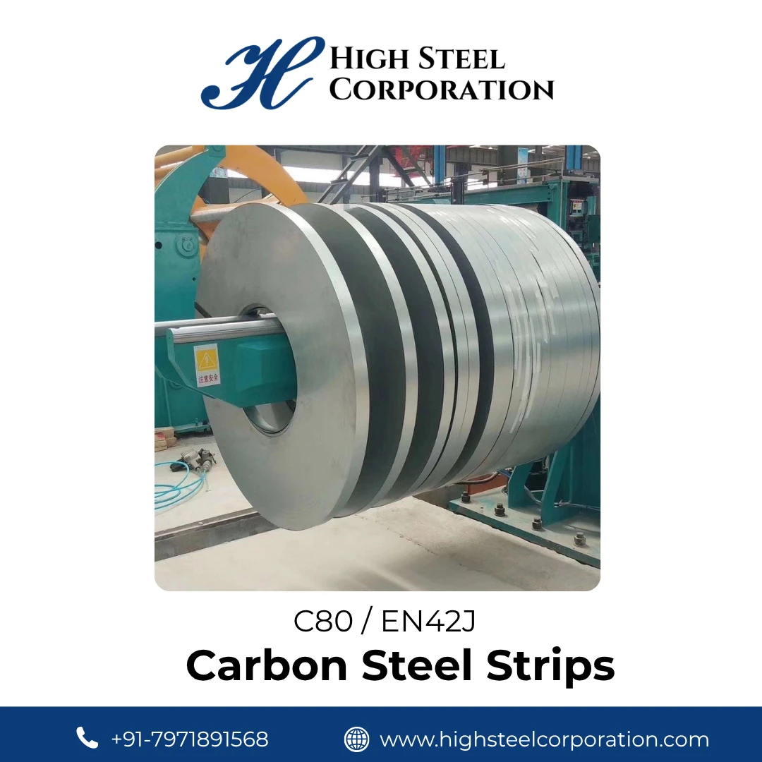 C80 / EN42J Carbon Steel Strips